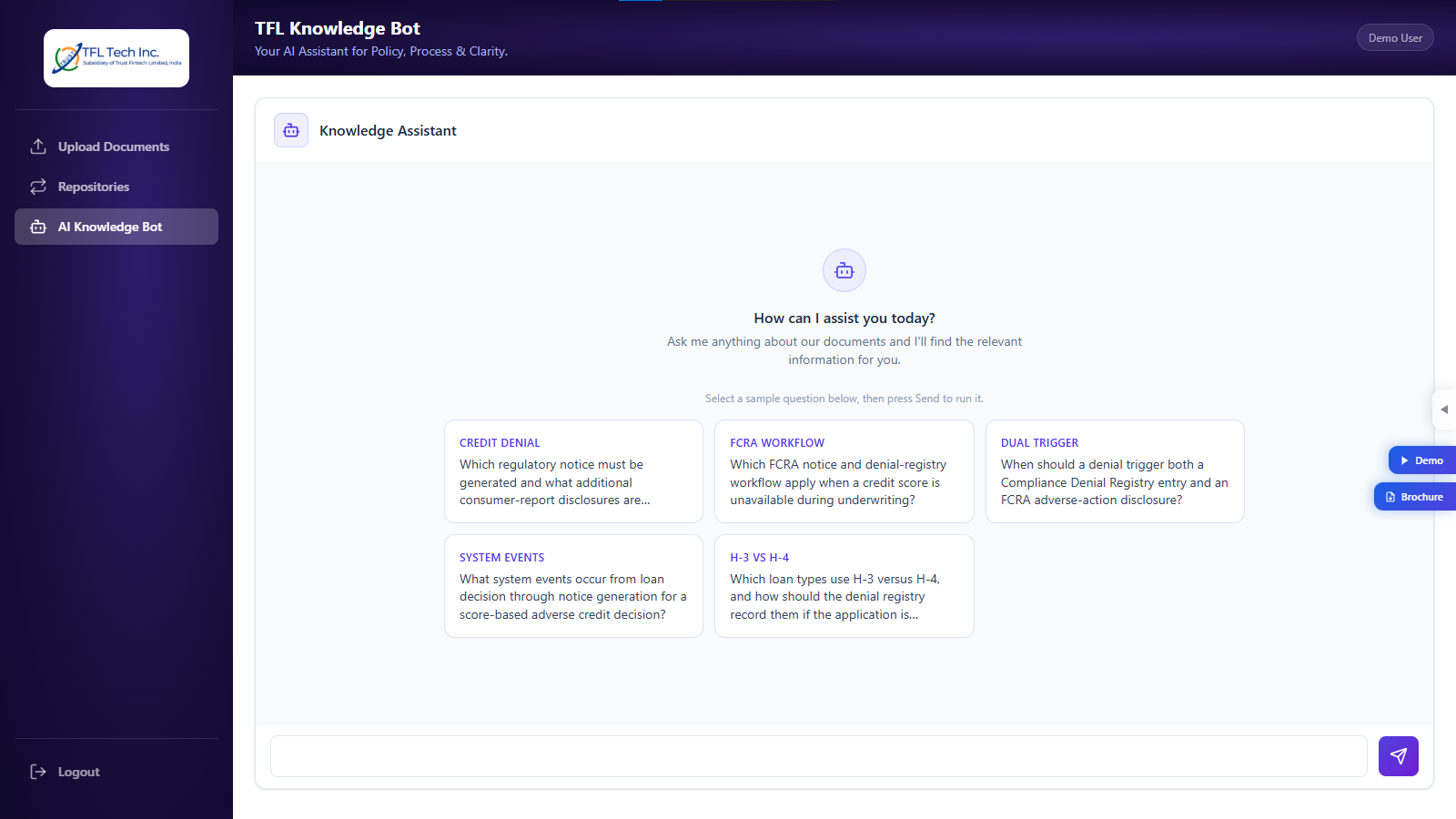 Trust Knowledge Bot