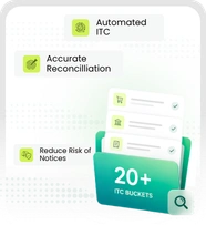 20+ automated ITC buckets
