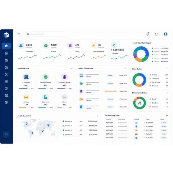 Digital Inventory and Asset Management
